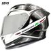 DOT & 3C Certified Full Face Motorcycle Helmet With Dual Visor & Bluetooth, SEVS ABS Racing Helmet For Men & Women (Multiple Colors/Sizes)_voghion.com