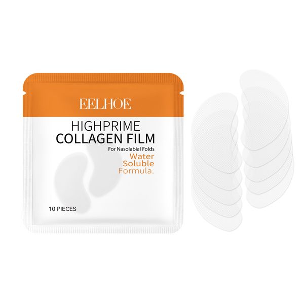 EELHOE Collagen Water Soluble Wrinkle Patch Lightens Fine Lines, Wrinkles, Moisturizes And Firms Skin_voghion.com