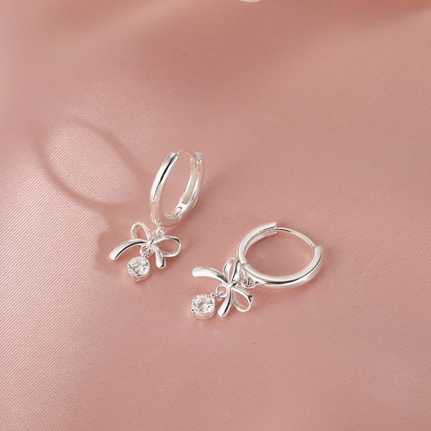 Nowe kolczyki z frędzlami i kokardką w kształcie koła dla kobiet, unikatowy design, uniwersalne, lekkie kolczyki z cyrkonii_voghion.com