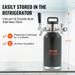 Growler 1,89L Mini fusto pressurizzato Espositore per fusto Sistema in acciaio a pressione da 64 once Growler per birra in acciaio inossidabile CO2 con rubinetto Growler 304 per birra_voghion.com