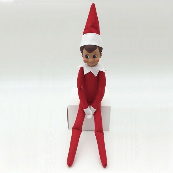 33 cm große Elfenpuppe, Plüsch, Weihnachtstradition_voghion.com