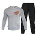 Neues lässiges Rundhals-Kapuzenpullover und Hose, modisches Jogging-Sportswear-Set für Herren_voghion.com