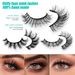 Lash extension set 30 pairs of mixed mink hair eyelashes simulate thick natural eyelashes_voghion.com