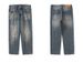 Men's Clothing Men's Distressed Denim Jeans - Relaxed Straight Leg Ripped Casual Pants For Summer, Lightweight & Comfortable_voghion.com