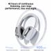Nuove cuffie Bluetooth wireless con cancellazione attiva del rumore ANC e batteria a lunga durata, compatibili con Apple_voghion.com