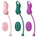 Manomi Qi Wireless Remote Control Shock elettrico Piccolo uovo saltante Orgasmo femminile Vibrazione Massaggio Stick Giocattolo sessuale_voghion.com