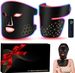 Red Light Therapy For Face And Neck, Rechargeable Infrared Mask, 850nm Near-Infrared, 4 Modes, Anti-Aging Face And Neck Treatment._voghion.com