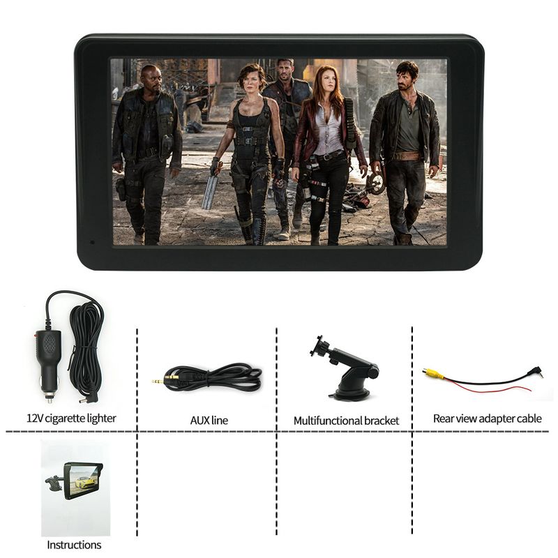 7 "car navigation Portable wireless Carplay Android AutoMP5 player PND car navigation_voghion.com