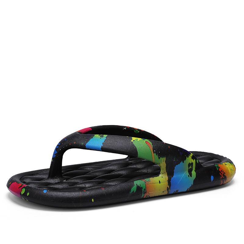 Slip Slippers for Men Non-Slip Sandals Open Toe Pillow Beach Slippers for Summer Soft Foam Sliders Slipper for Indoor  Outdoor_voghion.com