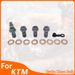 OTOM Motorkerékpár M10xP1.0 Banjo csavar készlet féknyereg olajtömlő KTM HUSQVARNA Brembo fékekhez Terepjáró_voghion.com