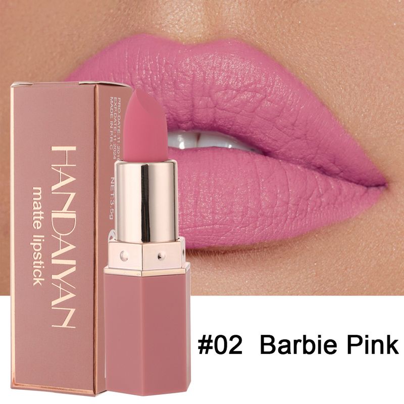 HANDAIYAN Matte Lipstick - 6 Colors, Long - Lasting, Non - Fading And Non - Transfer Single Lipstick_voghion.com
