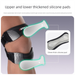 Sports Silicone Patella Strap Basketball Compression Brace Meniscus Running Hiking Cycling Shock Absorption Knee Support_voghion.com