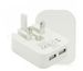 Dual USB 2 Port 5V 2.1A UK Netzstecker Wandladegerät Adapter Schnellladung für Telefon_voghion.com