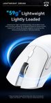 Attack Shark R1 Mouse Lightweight PAW3311 E-sports Game Three-mode Bluetooth Wireless Mouse Notebook Mouse_voghion.com