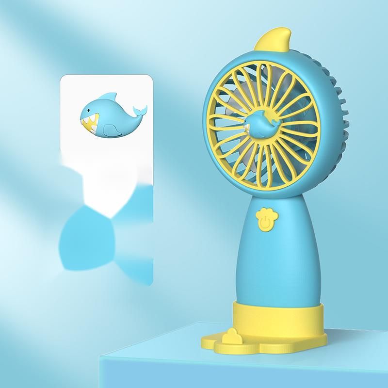 Souvenir Set Handheld Mini Portable Fan Printed Pattern Advertising Small Gift_voghion.com