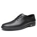 Chaussures en cuir pour hommes, chaussures décontractées, chaussures habillées pour hommes, petites chaussures en cuir, chaussures souples pour hommes_voghion.com