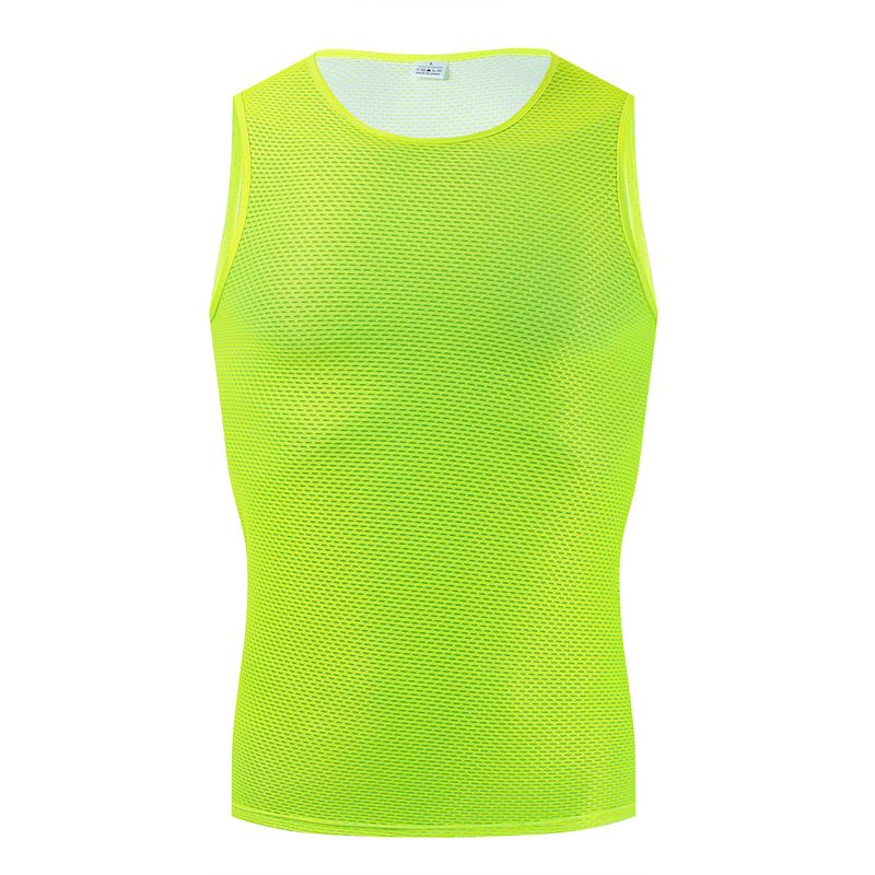 Men's Sports Tights Vest Running Quick-Drying Elastic Basketball Training Suit Fitness Track And Field Sports Sleeveless Base Coat_voghion.com
