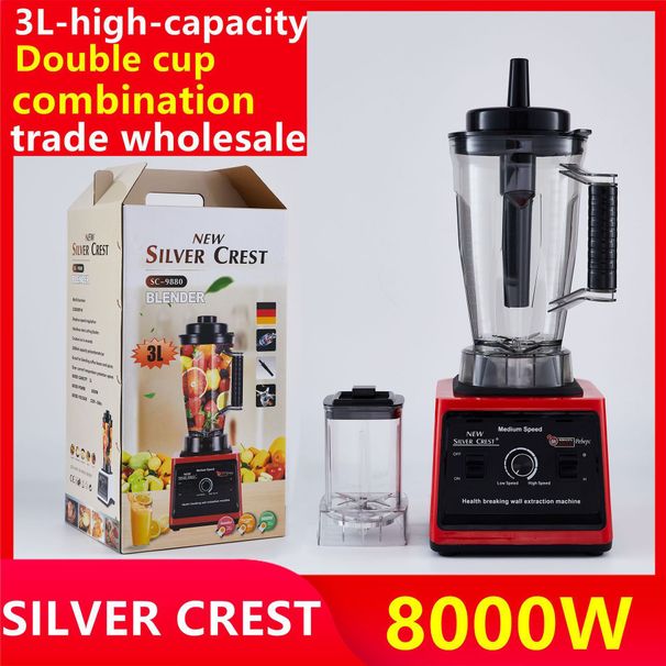 Blender BLENDER 8000W-SIERCREST stor kapacitet 3L väggbrytare sojabönmjölkkvarn_voghion.com