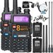 1/2 STÜCKE BaoFeng UV-5R 8W Tri-Power Walkie Talkie Hochleistungs-Dualband-Langstrecken-128-Kanal-tragbares Handheld UV 5R Ham Two_voghion.com