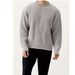 Pull en tricot surdimensionné pour homme, pull d'hiver à col rond, épais, décontracté, côtelé, texturé, streetwear_voghion.com