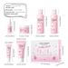 LAIKOU Sakura Skin Care Set 6 Piece Cleanser Toner Skin Care Losjons Essence Eye Cream Essence Cream_voghion.com