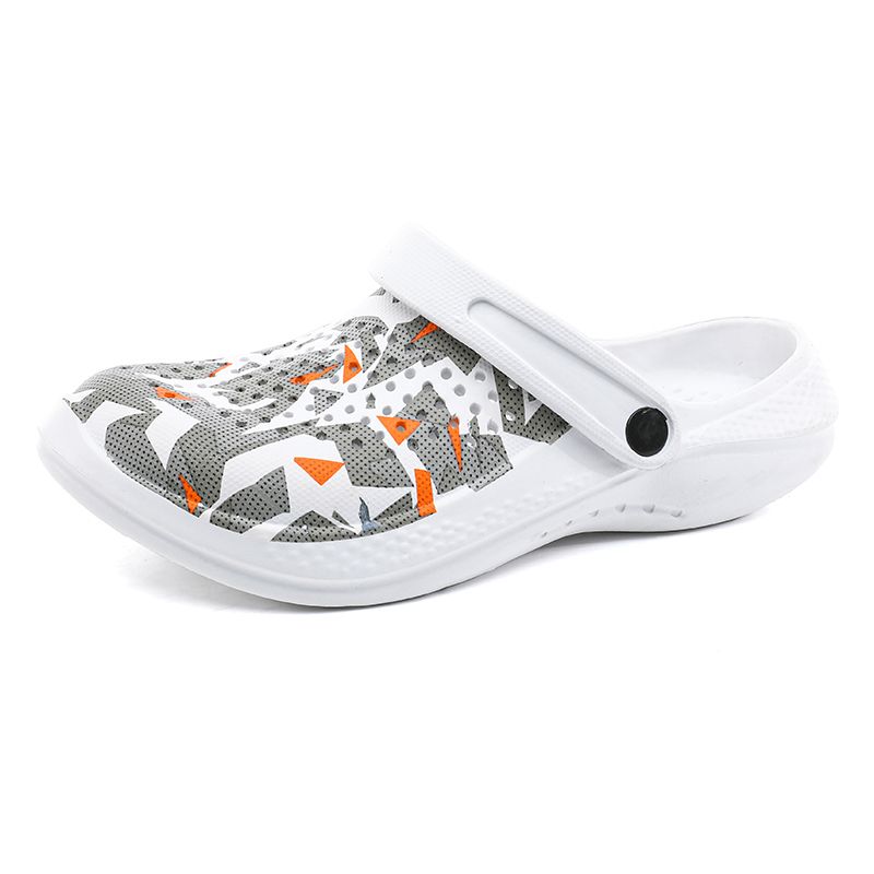 Original Sommer Herren Sandale Leichte EVA Caual Clog Männer Garten 2023 Neue Outdoor Strand Loch Schuh Mann Flache_voghion.com