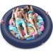 Inflatable floating drainage pool water floating bed inflatable floating row with cup holder pineapple water floating pool car floating bed_voghion.com