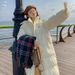 Milk Fufu Down Women's Winter Coat New Korean Sweet Love Over The Knee Thick Cotton Jacket_voghion.com