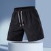 2025 Sommer Casual für Männer Dünne lose Strand Eis Seide Shorts Mittellange Herren Sporthose_voghion.com