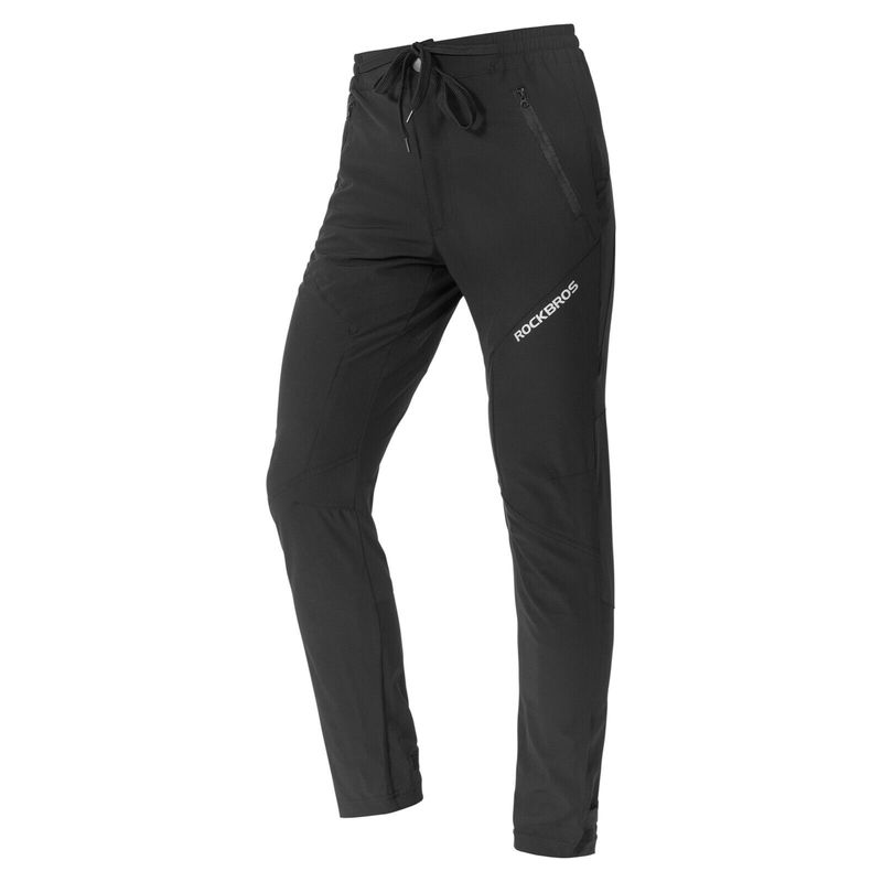 ROCKBROS Pantaloncini da Ciclismo Uomo Pantaloncini da Ciclismo Autunno Ciclismo Asia Taglia M-XL Nero_voghion.com