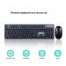 Set tastiera e mouse wireless per ragazze Xinmeng N520 Punk Mechanical Feel Office Business_voghion.com