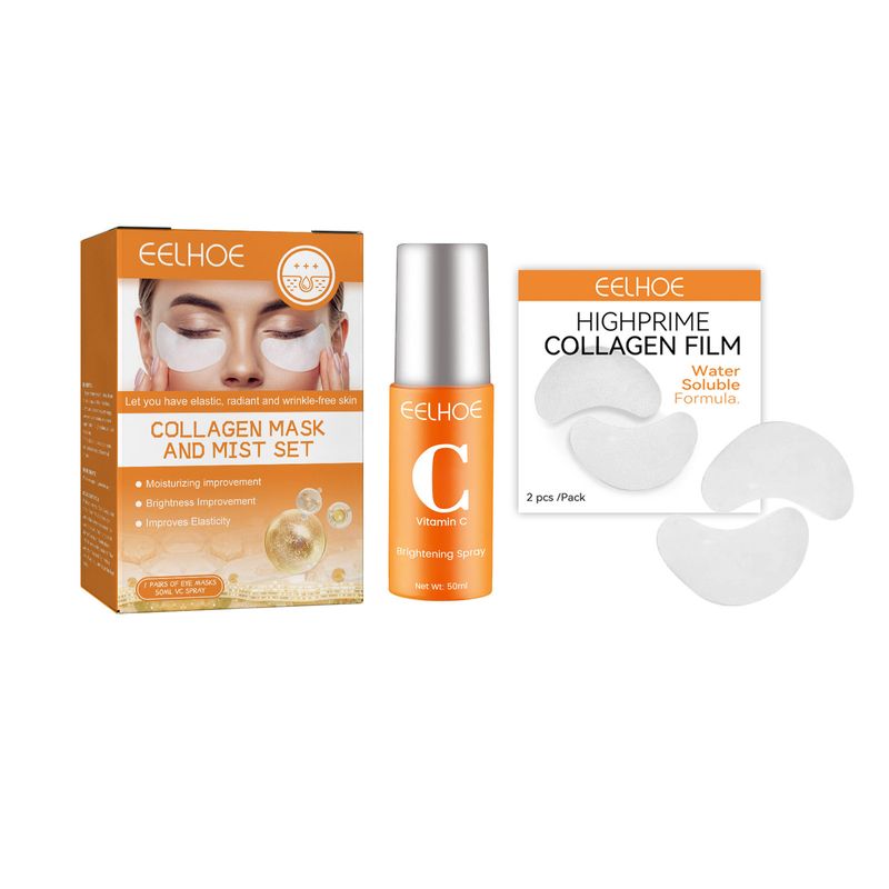 Collagen Eye Beautiful Mask spray Set Anti aging Recombination Anti wrinkle Anti aging Collagen Moisturizing_voghion.com
