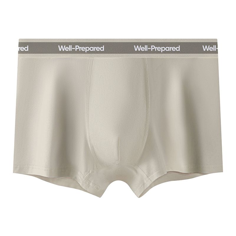 Men's Underwear Spring And Summer Breathable Antibacterial Boys' Boxer Briefs 100% Pure Cotton Crotch Men's Shorts_voghion.com