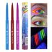 Crayon à colle pour eye-liner fluorescent, stylo à peinture pour le visage, imperméable aux UV, pour Halloween_voghion.com