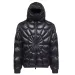 Warm Jacket Mens Insuled Winter With Spider Web Design, 90% White Down Fill, Thicker Casual Outerwear - Male Puffer_voghion.com