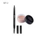 Eyebrow Enhancers Double Headed Automatic Eyebrow Pencil Genuine Waterproof And Sweat Proof Non Smudge Single Color Isolation Concealer_voghion.com