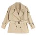 2024 Autumn New Korean Edition British Style Khaki Short Windbreaker Women's Loose Small Coat Design Sense Top_voghion.com