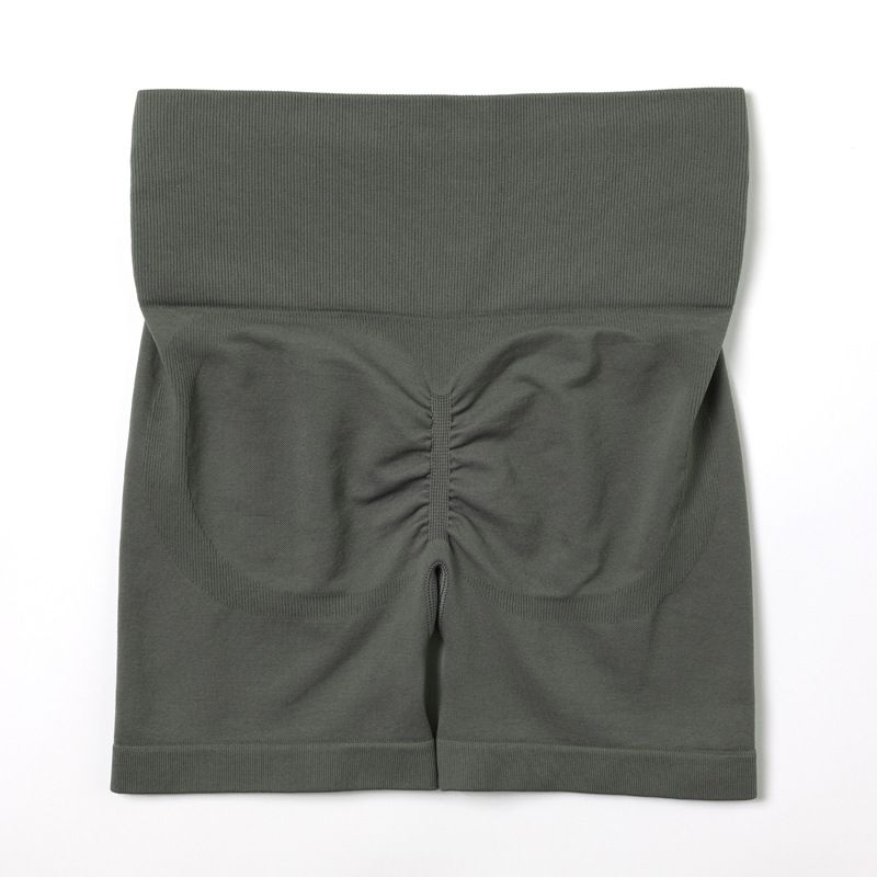 INS Summer New Seamless Yoga Wear Backless Halter Bra Sports Fitness Butt-lifting Women's Shorts_voghion.com