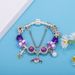 Charm Bracelets Crystal Beaded Bracelet Purple Oil Drop Love Pendant Bracelet Princess Romantic Fantasy Starry Sky Bracelet_voghion.com