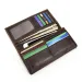 New Genuine Men's Dragon And Tiger Pattern Oil Wax Leather Long Wallet 80% Off Multi-Card Slots Money Clip Suit Bag_voghion.com