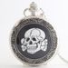 Orologio da tasca smaltato da uomo e da donna alla moda con teschio, stile punk, stile Harajuku_voghion.com
