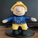Fireman Sam Plush Toy Firefighter Soft Stuffed Doll 25cm Figure Kids Xmas Gift_voghion.com