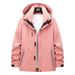 Outdoorjacke für Herren und Damen, abnehmbares 3-in-1-Innenfutter, wind- und wasserdichte Winterjacke, Bergsteigen_voghion.com