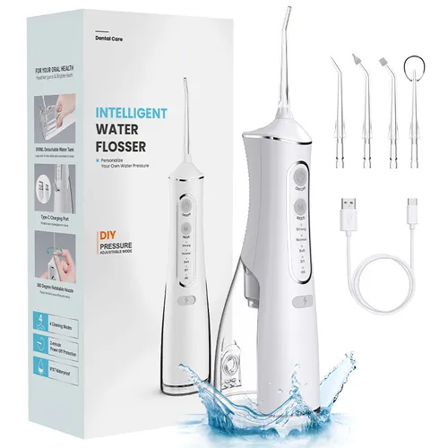 Spazzolino da denti fai da te ad alta frequenza, idropulsore, può lavare i denti, lavare il naso, pulizia elettrica portatile dei denti_voghion.com