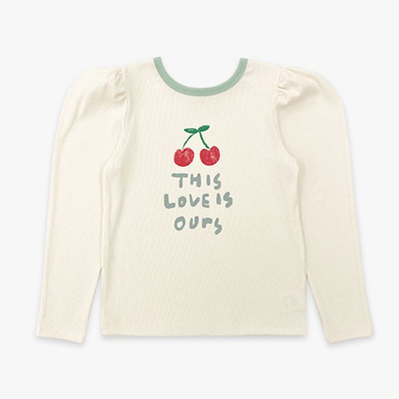 Spot Spring Nuovi Prodotti PS Maglione a maniche lunghe a bolle in ciliegio inglese per bambini coreani, casual, ampio e alla moda_voghion.com