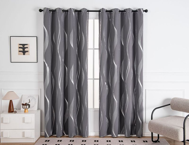 Home Furniture Hot Selling Solid Color Blackout Curtains Heat Insulation And Sun Protection Special Curtains Finished Product_voghion.com