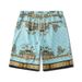 Männerkleeder High Street Ral Kostüm Palaisstil Volldrock Retro Hemd Casual Cardigan Shorts Matching Männer_voghion.com