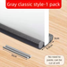 Self-Adhesive Door Bottom Seal Strip, Weather Proof Draught Excluder For Bedroom, Soundproof Windproof Gap Blocker_voghion.com