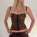 Sexy Damen-Top mit Leopardenmuster, rückenfrei, mit Trägerdetails und offenem Rücken (S/M/L)_voghion.com