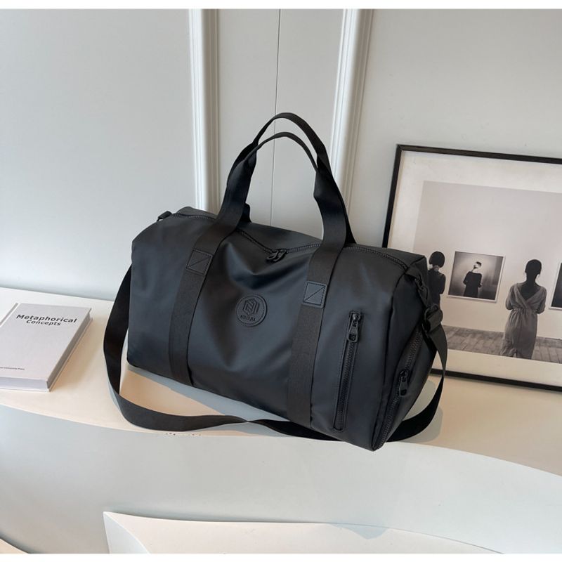 Neue Reiseaufbewahrungstasche Gepäckaufbewahrungstasche Oxford-Stoff Handheld Große Kapazität Trocken-Nass-Trennung Sport-Fitnesstasche_voghion.com